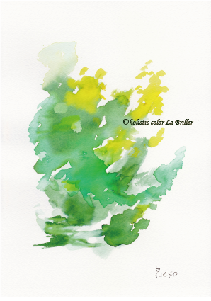 今日のカラーメッセージ 緑 黄緑 変わりゆく私 ラ ブリエ 岡村知美がお届けする 今日を元気にすごす色の言葉